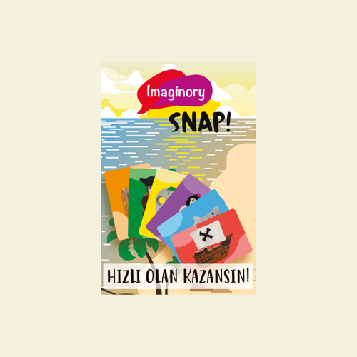 SNAP! 3ü1 Arada Eğitici Çocuk Kartları - Korsan Temalı Kartlar