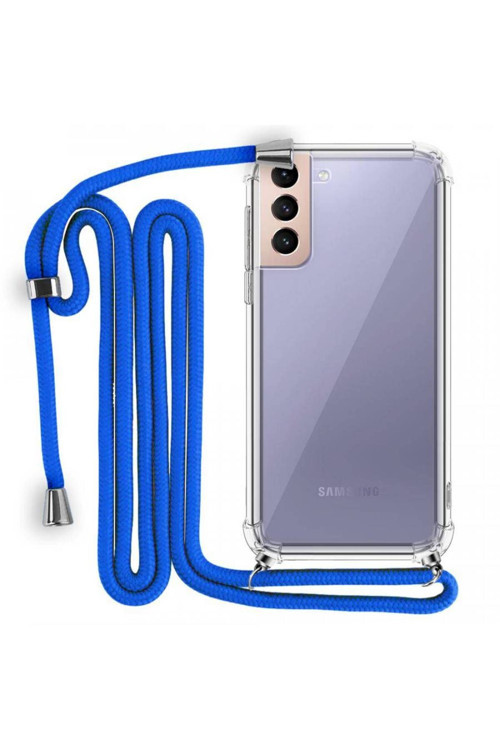 Boyun Askılı Şeffaf Tank Kılıf Samsung Galaxy S21 Plus