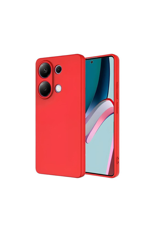 Xiaomi Redmi Note 13 4G İçi Kadife Silikon Kılıf