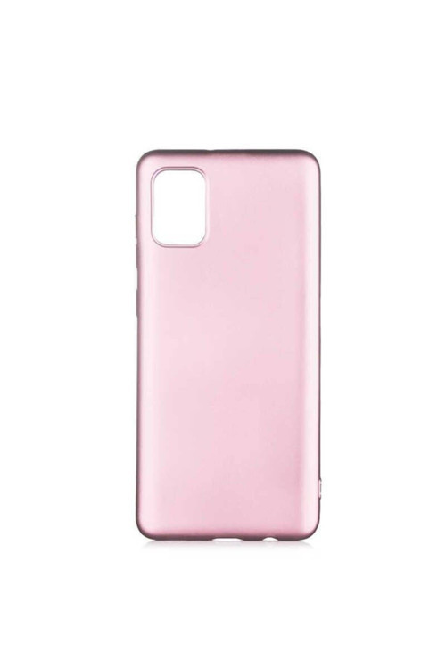 Samsung Galaxy A31 Premium Silikon Kılıf Rose Gold