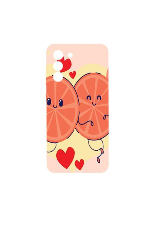 Orange Love Cases Samsung Galaxy A10