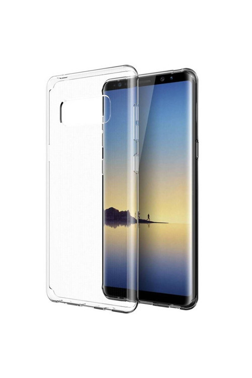 Samsung Galaxy Note 8 2.0 Mm Korumalı Silikon Kılıf Şeffaf