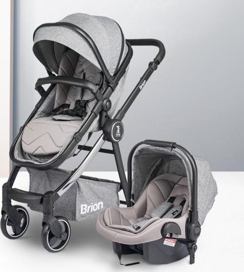 Trendone Travel Sistem Bebek Arabası Gri
