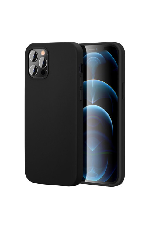 Apple Iphone 14 Pro 6.1'' Ince Mat Silikon Kılıf Siyah