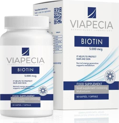Biotin 5000 Mcg 60 Kapsül