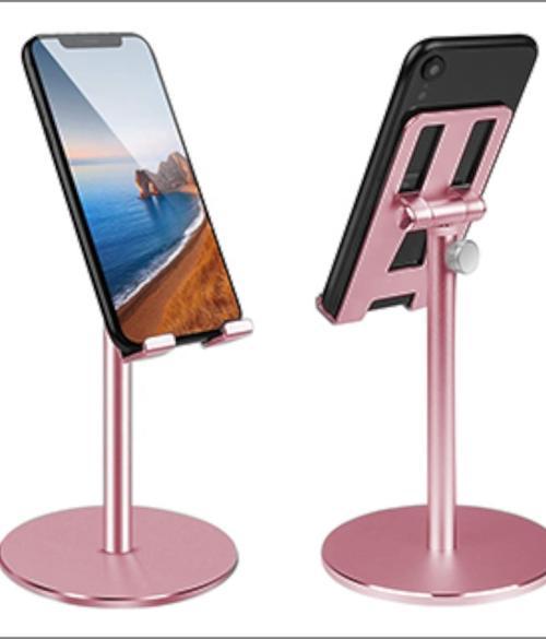 GL083 - Rose Gold  Katlanabilir Taşınabilir ve Evrensel Telefon/Tablet Standı