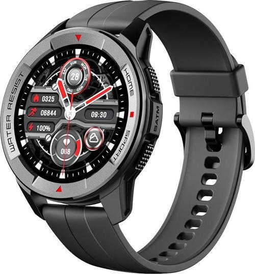 Watch X1 1.3 İnç Amoled HD Ekran 5 ATM Su Geçirmez Akıllı Saat Siyah