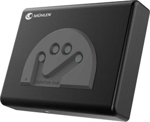 GunSafe 15D Pistol Dijital Şifreli Taşınabilir Çelik Saat ve Değerli Eşya  Kasası