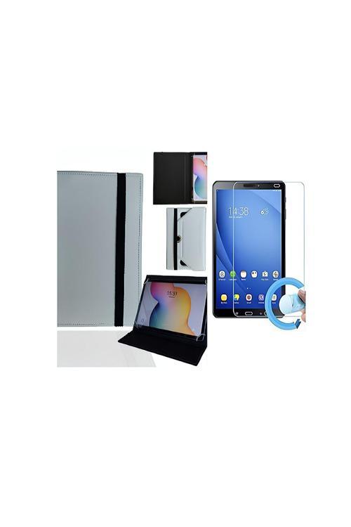 Tenplus X12 Pro 8" Tablet Uyumlu Standlı Tablet Kılıfı + Nano Ekran Koruyucu