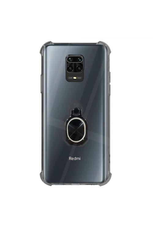 Xiaomi Redmi Note 9 Pro Max Uyumlu Airbag Yüzüklü Tank Şeffaf