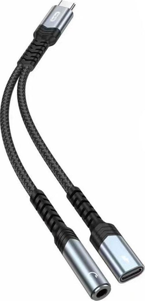 Şarj ve Ses Kablosu 2in1 Go Des GD-UC073 3.5mm Jack Destekli
