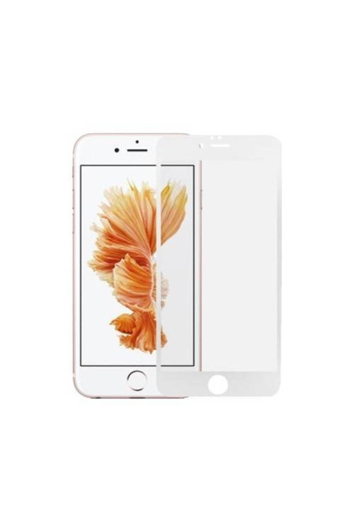 İphone 8 Plus Mat Seramik Ekran Koruyucu Beyaz
