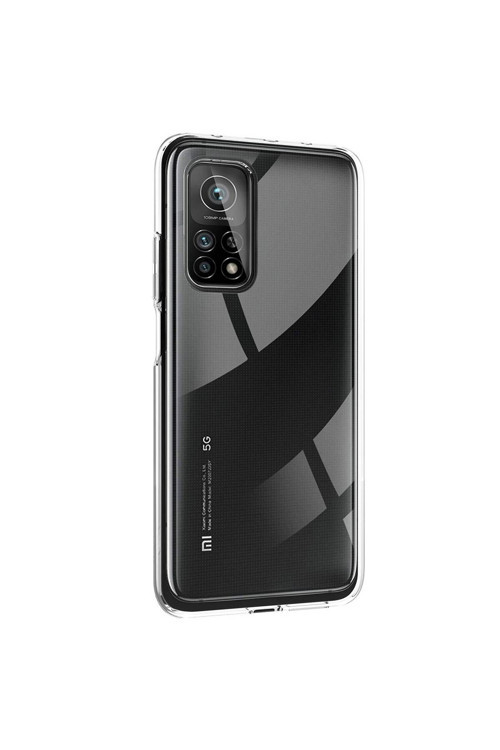 Xiaomi Mi 10T Pro Premium Silikon Kılıf Şeffaf