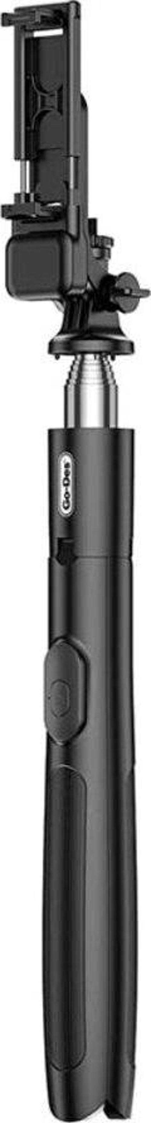 Bluetooth Selfie Çubuğu Go Des GD-ST81 Çok Fonksiyonlu Tripod Stand Özellikli 6 Kademeli Teleskopik