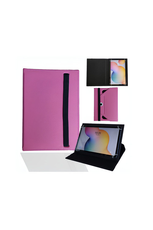 Polypad D10 - 10.1" Tablet Uyumlu Standlı Üniversal Kapaklı Tablet Kılıfı