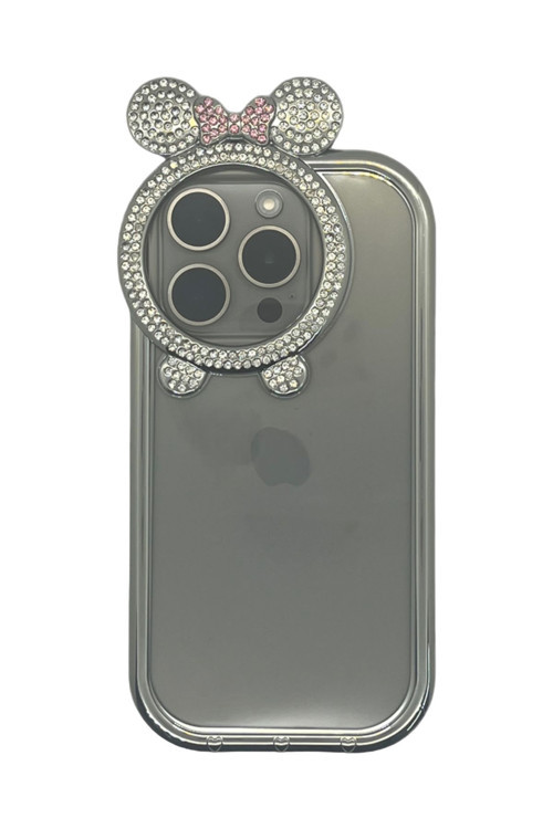 Stones Micky Case Gümüş İphone 13 Pro