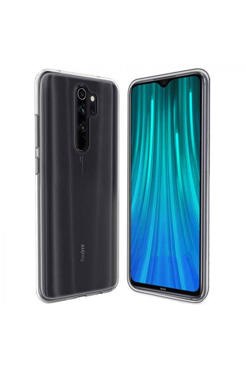 Xiaomi Redmi Note 8 Pro 2.0 Mm Korumalı Silikon Kılıf Şeffaf