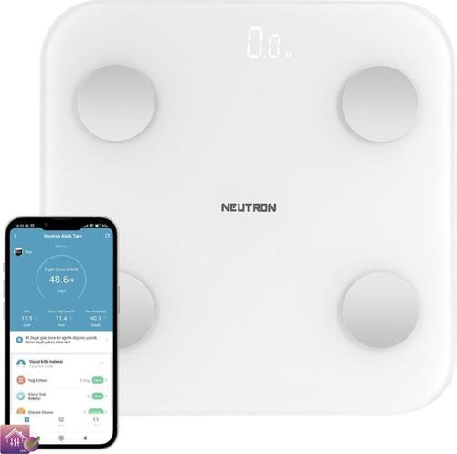 Yağ Ölçer Fonksiyonlu Akıllı Bluetooth Tartı Baskül - App Ile Kontrol