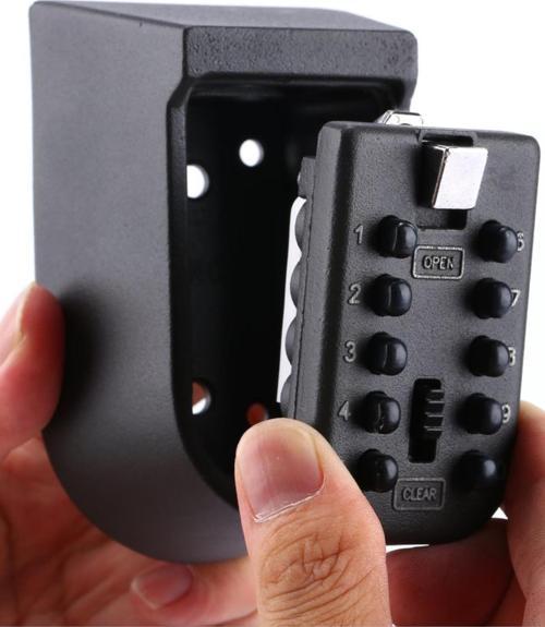 Safe Key 9 10 Numerik Butonlu Şifreli Çelik Anahtar Kasası Kolay Montaj