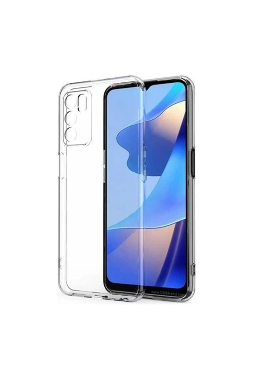 Oppo A16 2.0 Mm Korumalı Şeffaf Silikon Kılıf