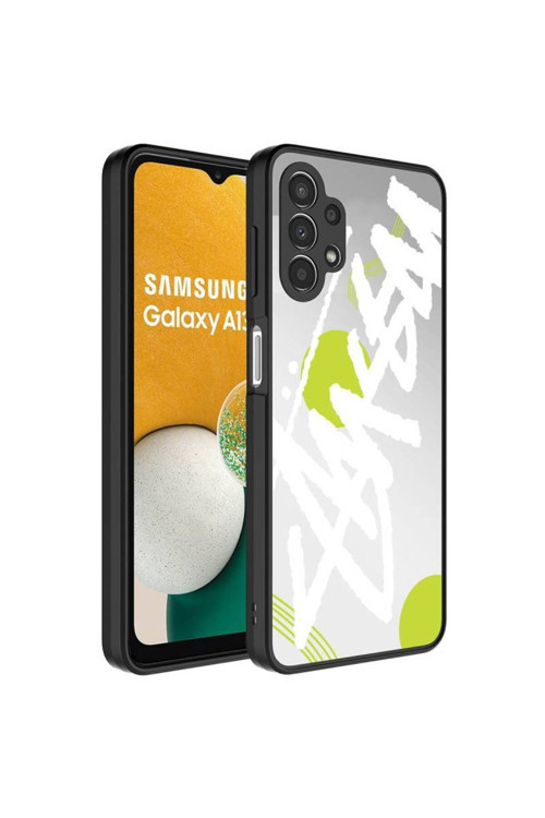 Samsung Galaxy A32 Aynalı Desenli Kapak Yazı