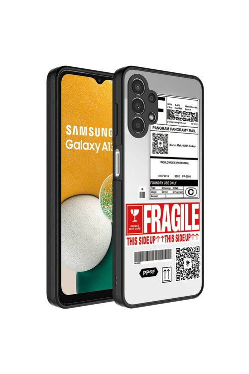 Samsung Galaxy A33 Aynalı Desenli Kapak Fragile