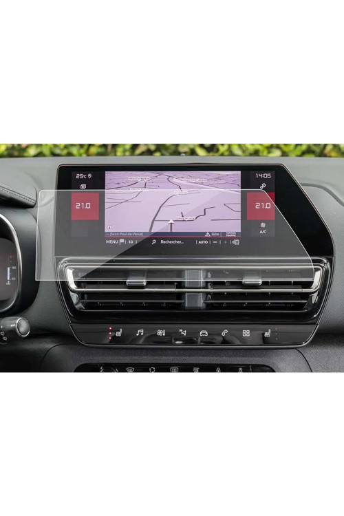 Citroen C5 Aircross 10'' Navigasyon Ekran Koruyucu Nano Makyajlı Kasa Anti Broken
