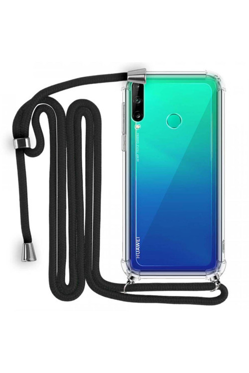 İp Askılı Tank Şeffaf Kılıf Huawei P40 Lite E