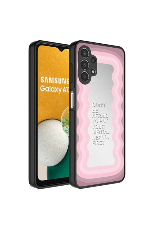Samsung Galaxy A33 Aynalı Desenli Kapak Ayna