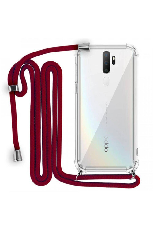 İp Askılı Tank Şeffaf Kılıf Oppo A5 2020