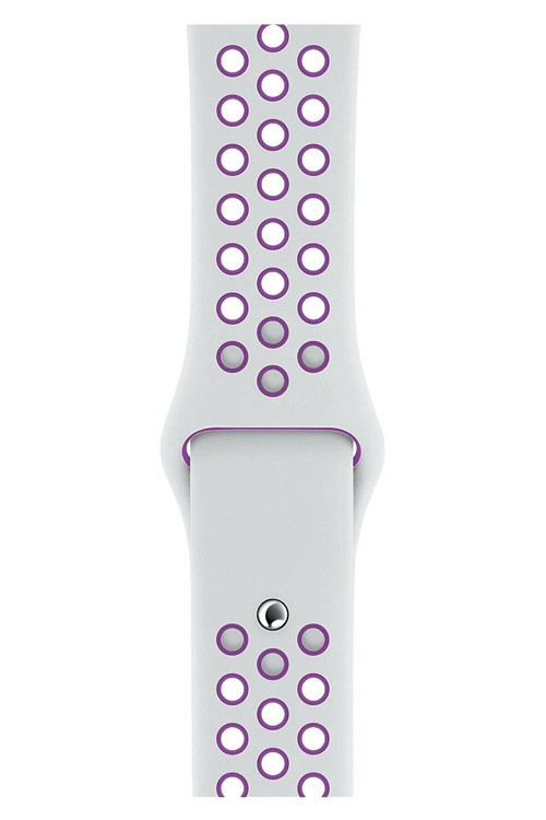 Apple Watch Series 3 40 Mm Fileli Kordon Beyaz-Mor
