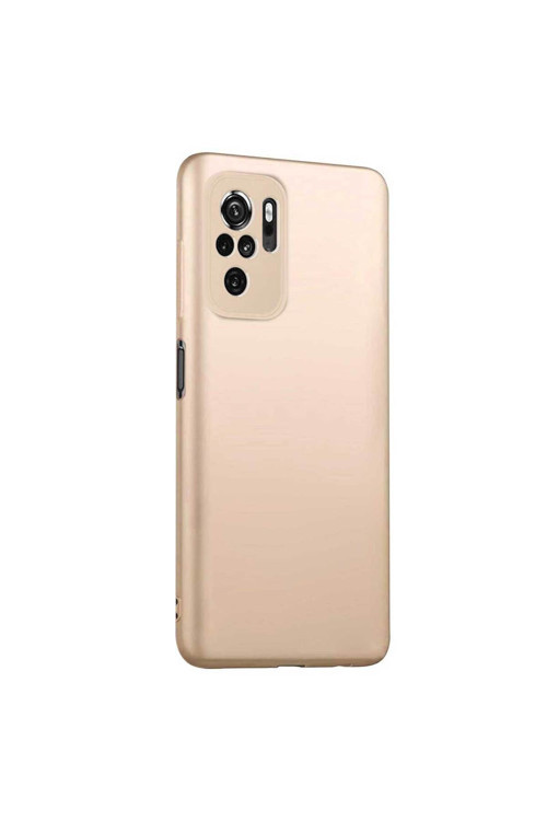Xiaomi Redmi Note 10 Premium Silikon Kılıf Gold