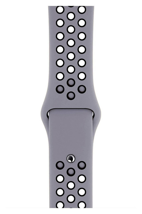 Watch Series 3 40 Uyumlu Mm Fileli Kordon Elegantgri-Siyah