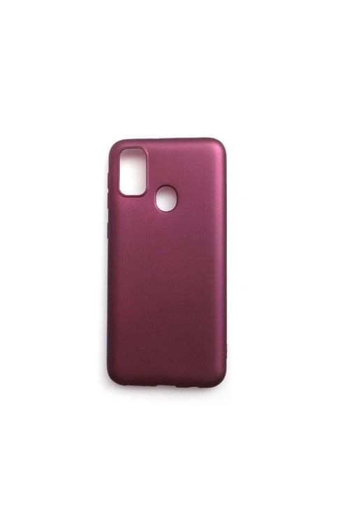Samsung Galaxy M30S Premium Silikon Kılıf Mor