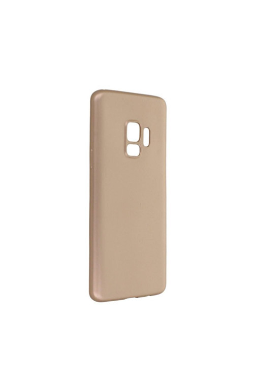 Samsung Galaxy S9 Plus Premium Silikon Kılıf Gold