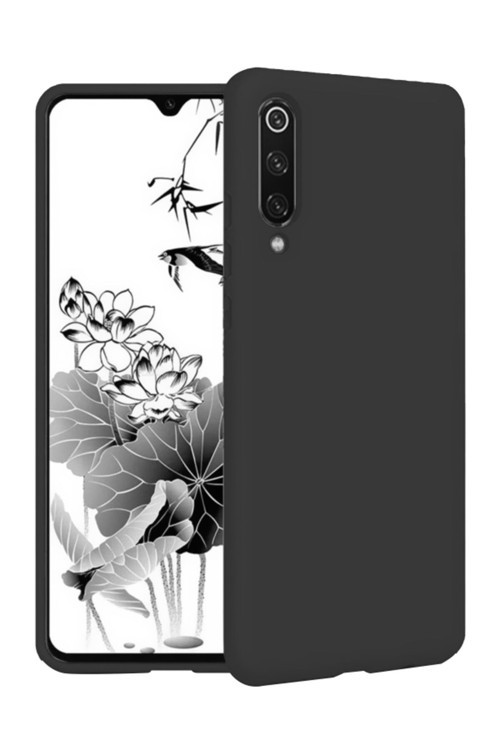 Samsung Galaxy A70 Ince Mat Silikon Kılıf Siyah