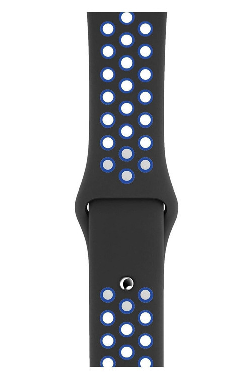 Apple Watch Series 3 40 Mm Fileli Kordon Siyah-Lacivert
