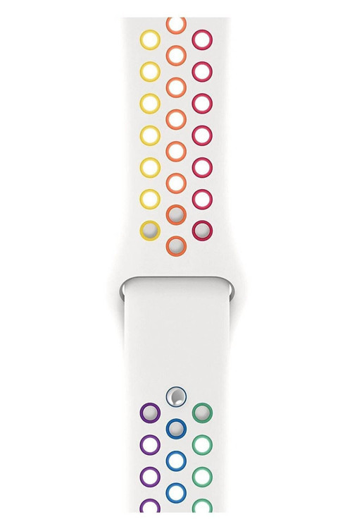 Apple Watch Series 3 40 Mm Fileli Kordon Beyaz-Renkli