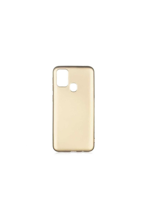 Samsung Galaxy M31 Premium Silikon Kılıf Gold