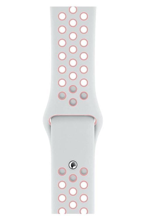 Apple Watch Series 2 44 Mm Fileli Kordon Beyaz-Pembe