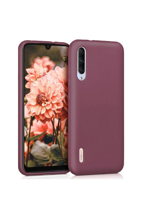 Xiaomi Mi 9 Lite Premium Silikon Kılıf Mor