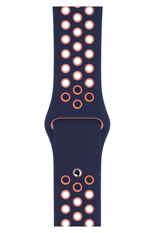 Apple Watch Series 3 40 Mm Fileli Kordon Lacivert-Pembe