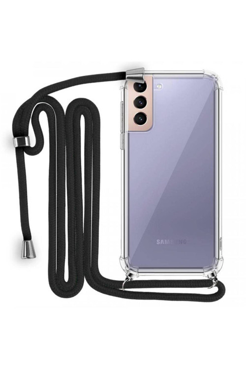 İp Askılı Tank Şeffaf Kılıf Samsung Galaxy S21