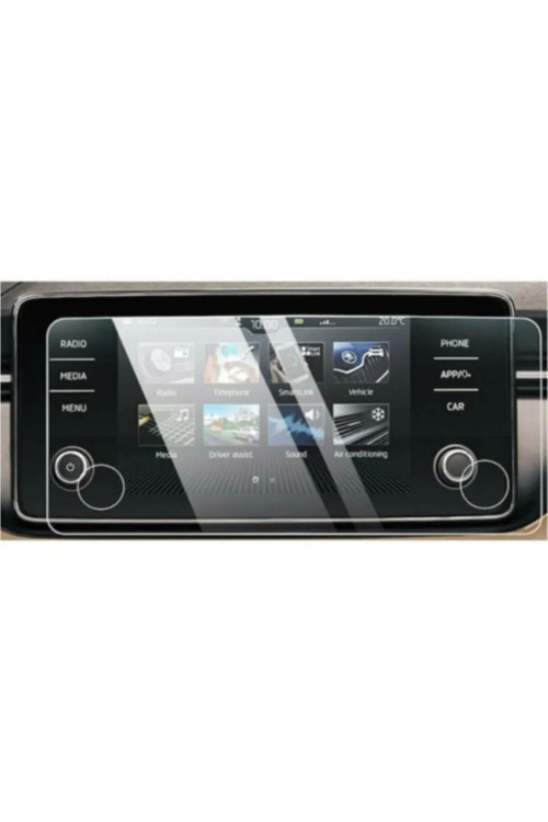 Skoda Kamiq Navigasyon Multimedia Teyp Nano Ekran Koruyucu 9H Film