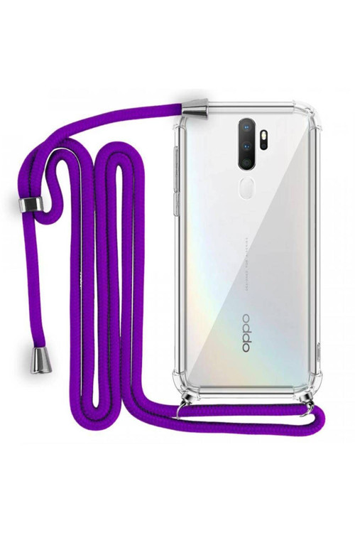 İp Askılı Tank Şeffaf Kılıf Oppo A5 2020