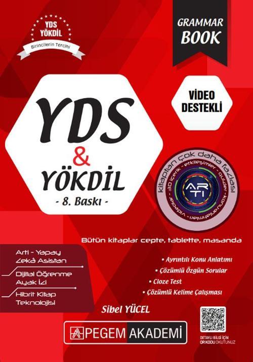 Pegem Akademi YDS YÖKDİL Grammar Book