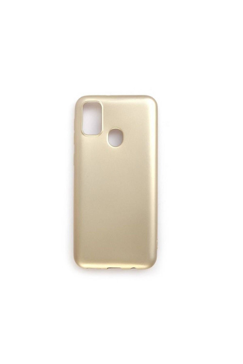 Samsung Galaxy M30S Premium Silikon Kılıf Gold