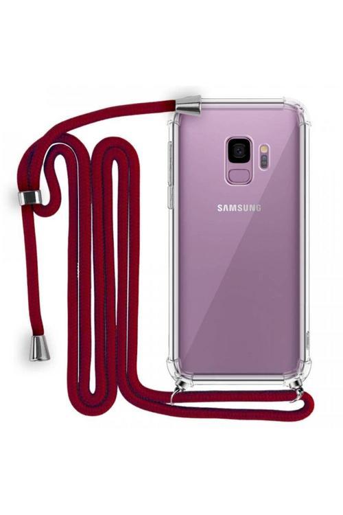 İp Askılı Tank Şeffaf Kılıf Samsung Galaxy S9 Plus