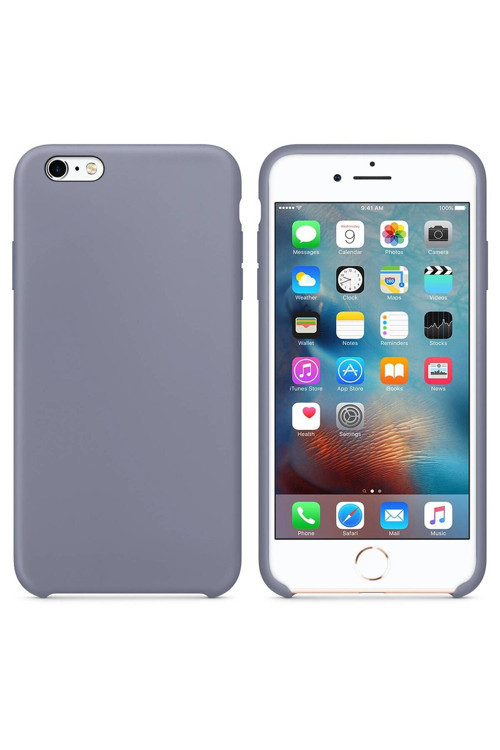 Apple Iphone 6 Altı Açık Liquit Lansman Silikon Elegant Mavi
