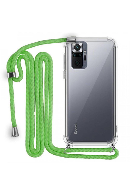 İp Askılı Tank Şeffaf Kılıf Xiaomi Redmi Note 10 Pro